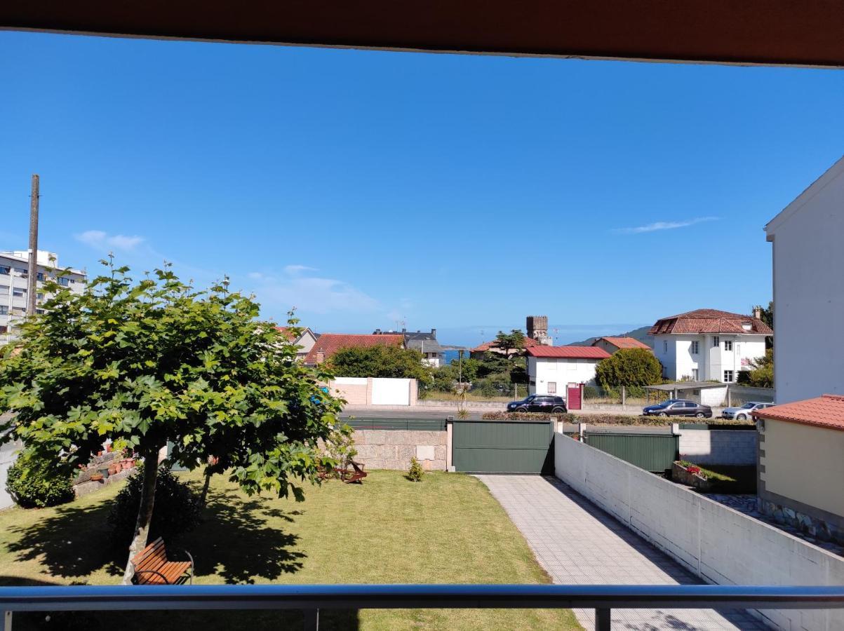 Precioso piso en playa America con jardin privado. Nigrán Exterior foto
